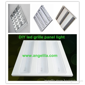 DIY led grille panel light 600*600 grille lamp